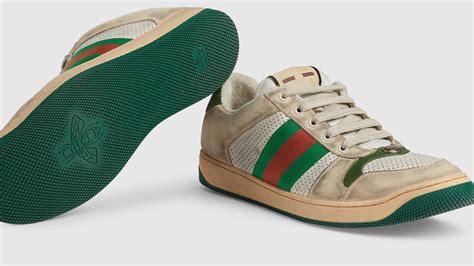 distressed gucci shoes designed with fake dirt|'Dirty' Gucci Shoes For $870, Cleaning Instructions .